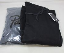 Two as new Patta Basic Summer hooded sweatshirts (L).