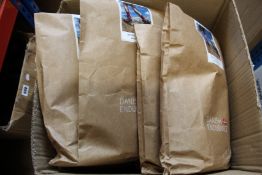 Eighteen packs of as new Danish Endurance merino wool crew hiking socks (3 pairs per pack).