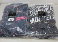 Sixteen women's as new Morvelo Unity thermoactive long sleeve cycling jerseys (Various Sizes -