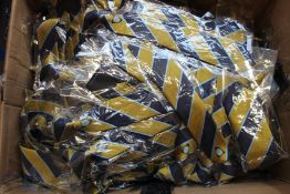 A large quantity of clip-on ties (One design, approximately 195).