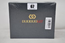 Five DuoDuoGo J3 (5 x Black) mobile phones.