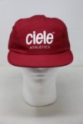 Twenty-four as new Ciele Athletics caps.