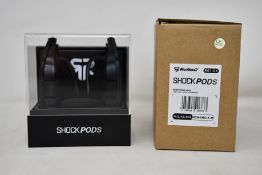 A pair of as new black RuRoc RG1-DX shock Pods.