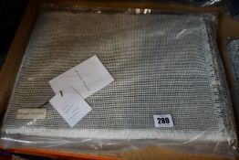 Twenty as new Mourne Textiles - Check placemats.