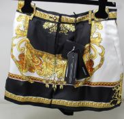 A pair of women's as new Versace Medusa Renaissance tailored shorts (TGL 38).