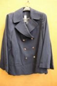 Five as new M & Co formal outerwear coats in navy (Sizes 10, 12, 14, 16, 18 - RRP £55 each) and