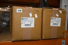 Four boxes of Crompton light tee 12