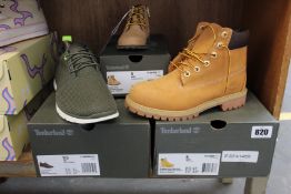 A pair of men's as new Timberland Killington Oxford shoes (UK 9), junior Premium 6 inch waterproof