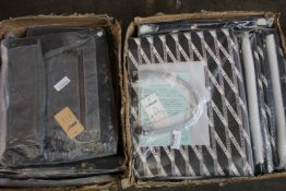 Twelve as new KTMOUW laptop bag and twenty Newhey messenger bags.