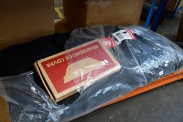 A Fatboy Headdemock hammock in dark blue.