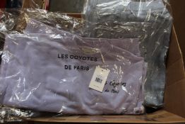 Eleven items of assorted as new Les Coyotes De Paris clothing.