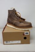 A pair of as new Red Wing Shoes Classic Moc boots (UK 8).