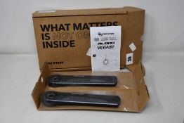 Boxed as new Rotor Vegast crank arms 165mm (EAN: 8434366018928).
