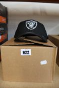 Ten as new New Era Raiders NFL baseball caps.