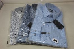 Three assorted as new Hugo Boss shirts (All 15.5).