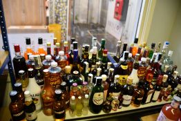 A large quantity of assorted alcohol to include spirits and mixers (Over 18s only).
