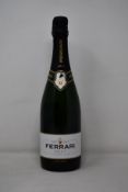 Twelve bottles of Ferrari Trentdoc Brut (750ml) (Over 18s only).