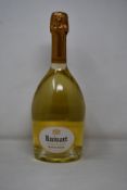 Four bottles of Ruinart Champagne Blanc De Blancs (750ml) (Over 18s only).