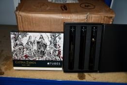 Fifteen boxes of Catena Zapata Tubes - each box contains three tubes of wine equivalent to a