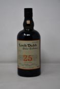 A bottle of Loch Dubh Deluxe Collection blended scotch whisky (700ml) (Aged 25 years) (Limited