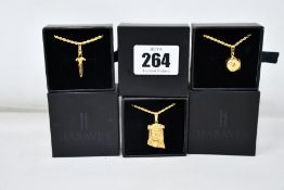 Fifteen items of assorted Haraves jewellery to include 5x Globes, 5x Dagger and 5x Jesus.