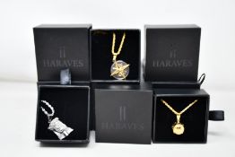 Fifteen items of assorted Haraves jewellery to include 5x Compass, 5x Globes and 5x Jesus.