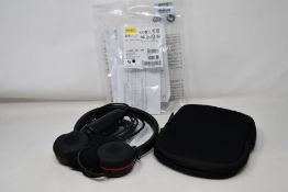 Five as new Jabra Evolve 30 II UC Stereo USB PC Headsets.