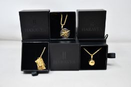 Fifteen items of assorted Haraves jewellery to include 5x Compass, 5x Globes and 5x Jesus.