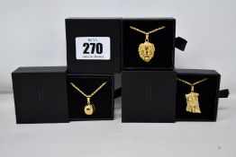 Fifteen items of assorted Haraves jewellery to include 5x Globes, 5x Lion and 5x Jesus.