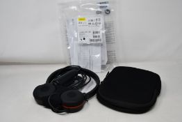 Five as new Jabra Evolve 30 II UC Stereo USB PC Headsets.