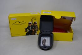 Two boxed as new Interton Ready 2 RD280-DW Wireless Hearing Aids in Brown (Individually boxed,