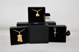 Fifteen items of assorted Haraves jewellery to include 5x Globes, 5x Dagger and 5x Jesus.