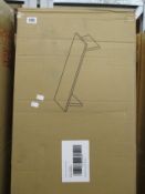 An as new Cantilever oak bench.