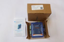 A boxed as new iLINX RS-422/485 Repeater with triple isolation (Model: 4850PDRI).