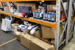 A large quantity of miscellaneous auto parts/accessories.