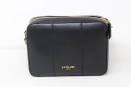 An as new Alinari Firenze Flavia crossbody bag in black.