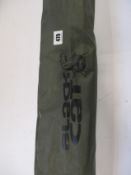 A Black Cat Extreme oval umbrella.