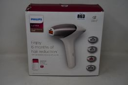 A boxed as new Philips Lumea 9000 IPL Hair Removal Device.