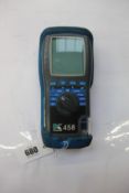 A pre-owned Kane 458 Flue Gas Analyser (bare unit only).