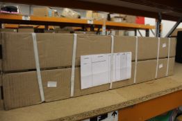 Two boxed as new Somfy 1240279 roll up 24 WF RTS Li-Ion unit.