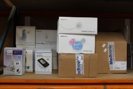 Various boxed as new medical related items to include an Accu-Check Guide Link, a ResMed AirFit