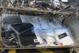 Thirty pairs of men's Hand Jones Classic Y briefs (15 x black, 15 x white - all M).