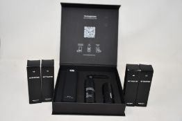 Four men's Copenhagen Grooming Activators (4 x 30ml) and a boxed Copenhagen Grooming beard growth