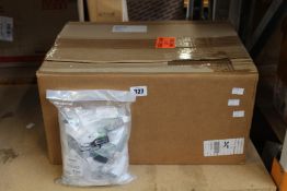 Four hundred and ninety three RJ45 Male to 8 Position Side Terminal Block Adapters 72-171.