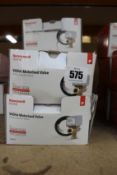 Five Honeywell V4044 Motorised Valves (3 Port Diverter Valves).