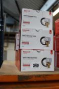 Five boxed as new Honeywell V4073 Motorised Valves (3 Port Mid-position).