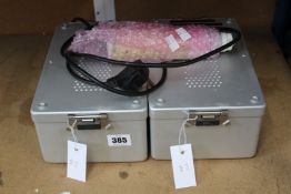 A Braun Aesculap Acculan 4 TPLO Saw, GT666 and a Braun Aesculap Acculan 4 Small Drill with