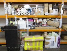 A large quantity of miscellaneous household related items to include cookware/kitchen accessories,