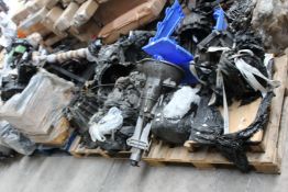 A quantity of miscellaneous automotive engines and related items.