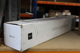 A Bose 700 soundbar in artic white (NOTE: Box is damaged).